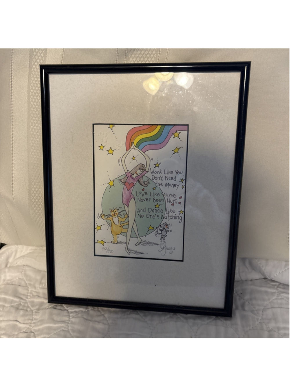11x9 Inspirational Positive Words Dreams Picture In A Frame